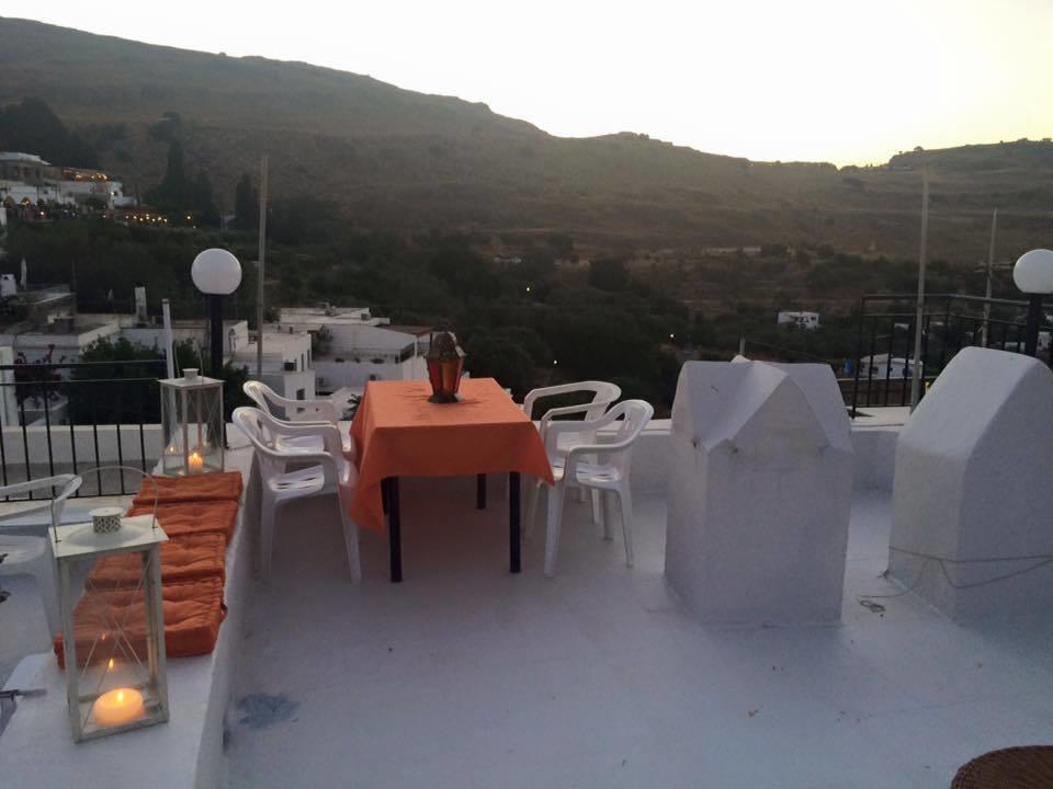 Villa Elena Líndos Dış mekan fotoğraf